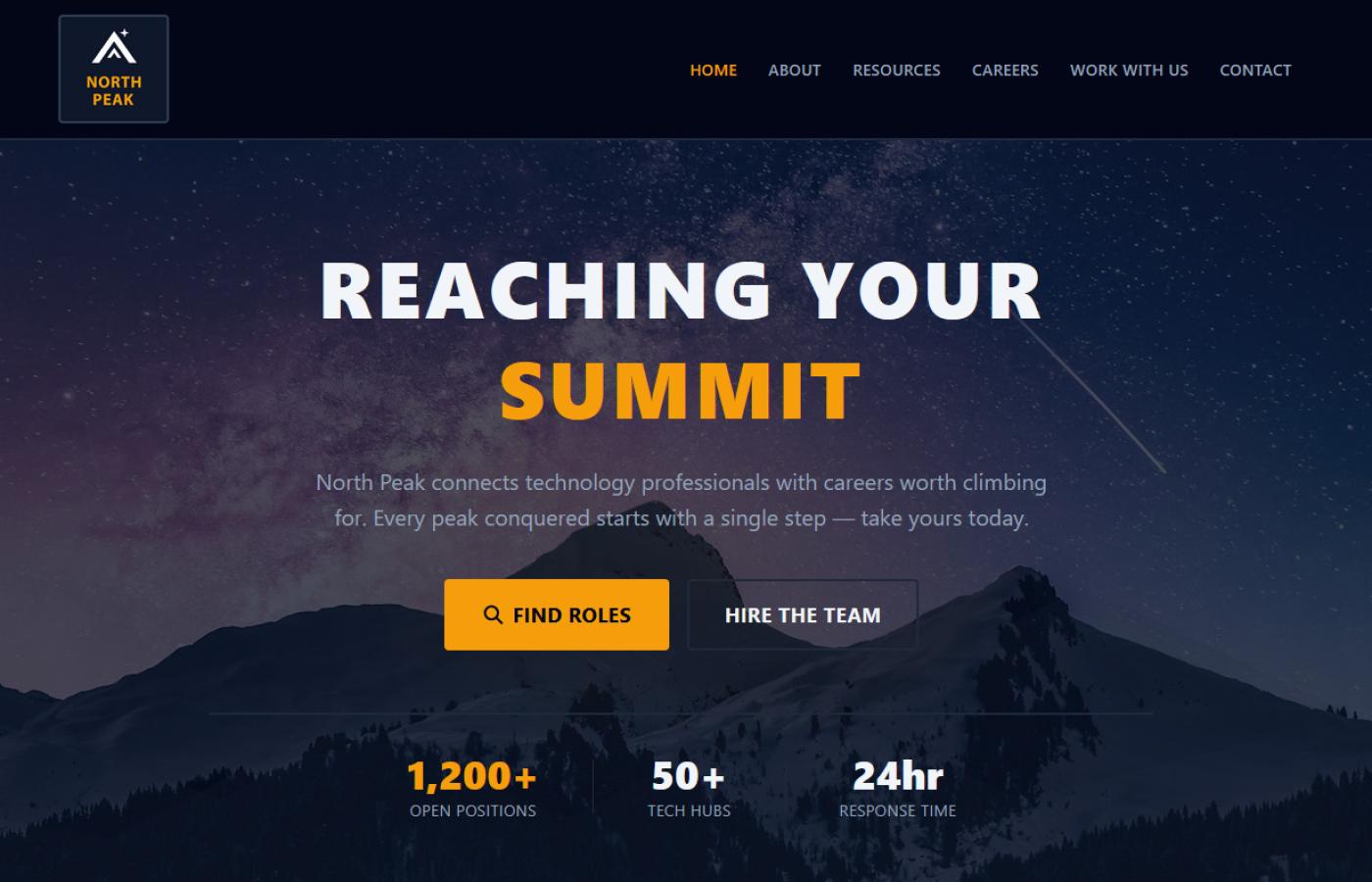 North Peak staffing Home Page