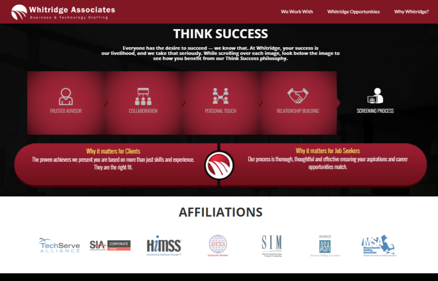 Whitridge homepage