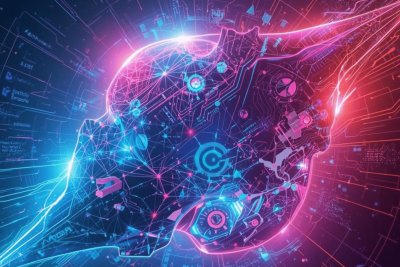 Abstract image demonstrating supercharging the tools you use with AI