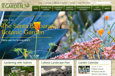Santa Barbara Botanic Garden - Home Page