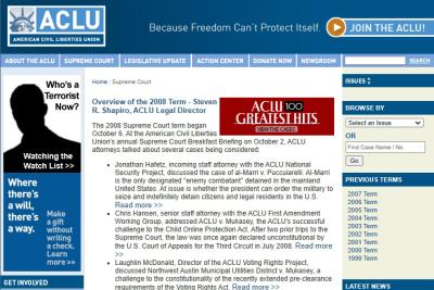 ACLU - SCOTUS Page