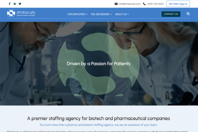 Stratacuity homepage