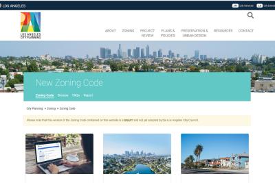 Los Angeles Department of City Planning Home Page